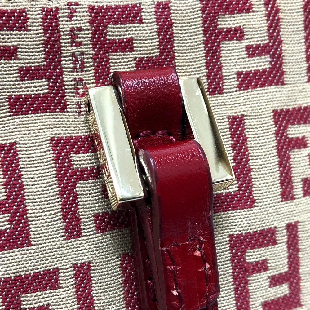 FENDI 8BH132 ズッキーノ トートバッグ カバン 肩掛け バッグ 肩掛けバック ハンドバッグ キャンバス/レザー レディース - brandshop-reference