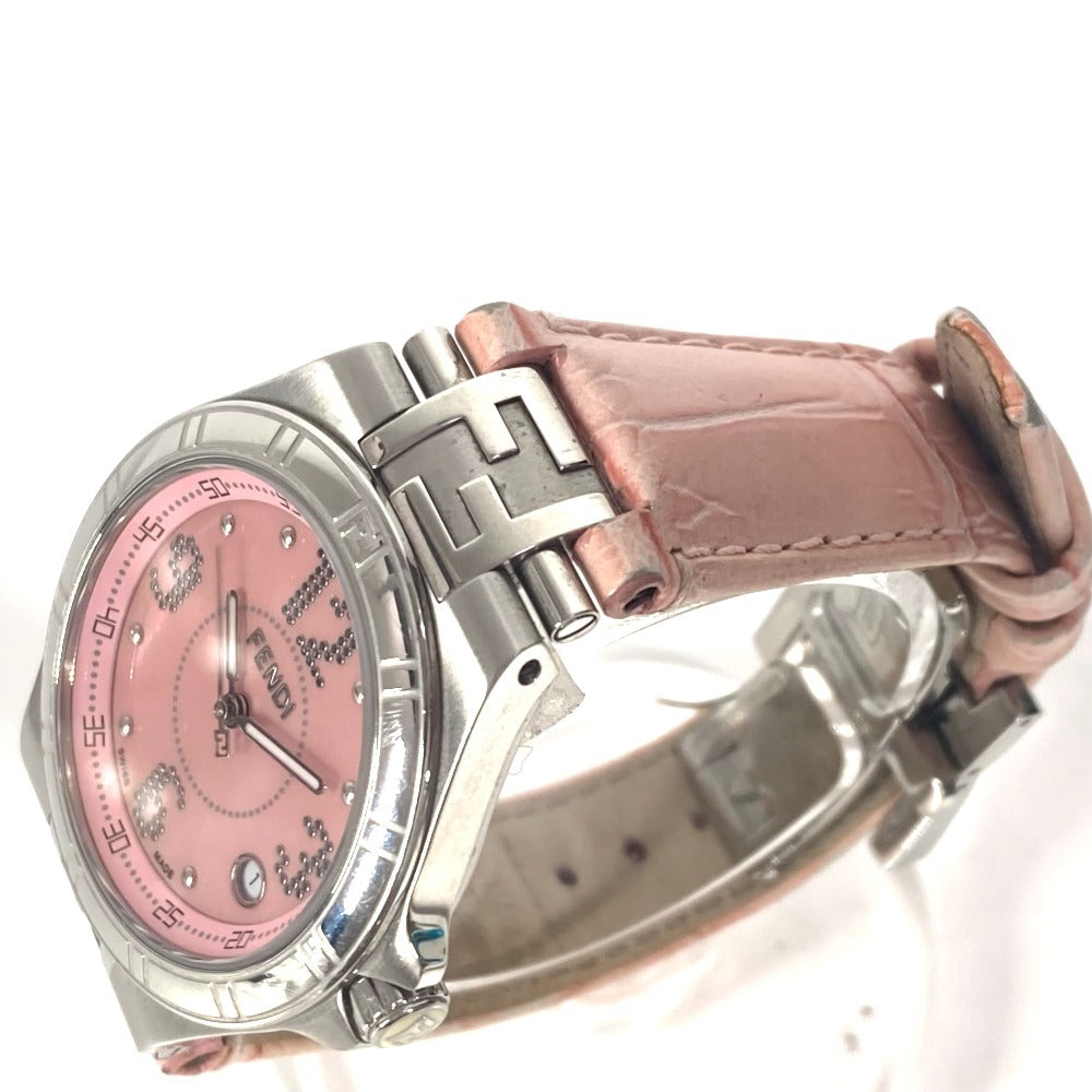 FENDI 4600M ハイスピード ウォッチ レディースウォッチ 腕時計 レザー レディース ピンク - brandshop-reference