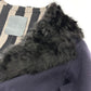 FENDI Women's Apparel Cashmere Fur Coat Black