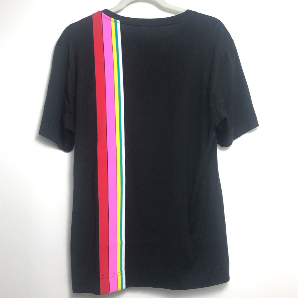 Fendi FY0936 Rainbow Logo Tops Apparada de manga corta T -Moda de algodón