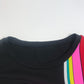 Fendi FY0936 Rainbow Logo Tops Apparada de manga corta T -Moda de algodón