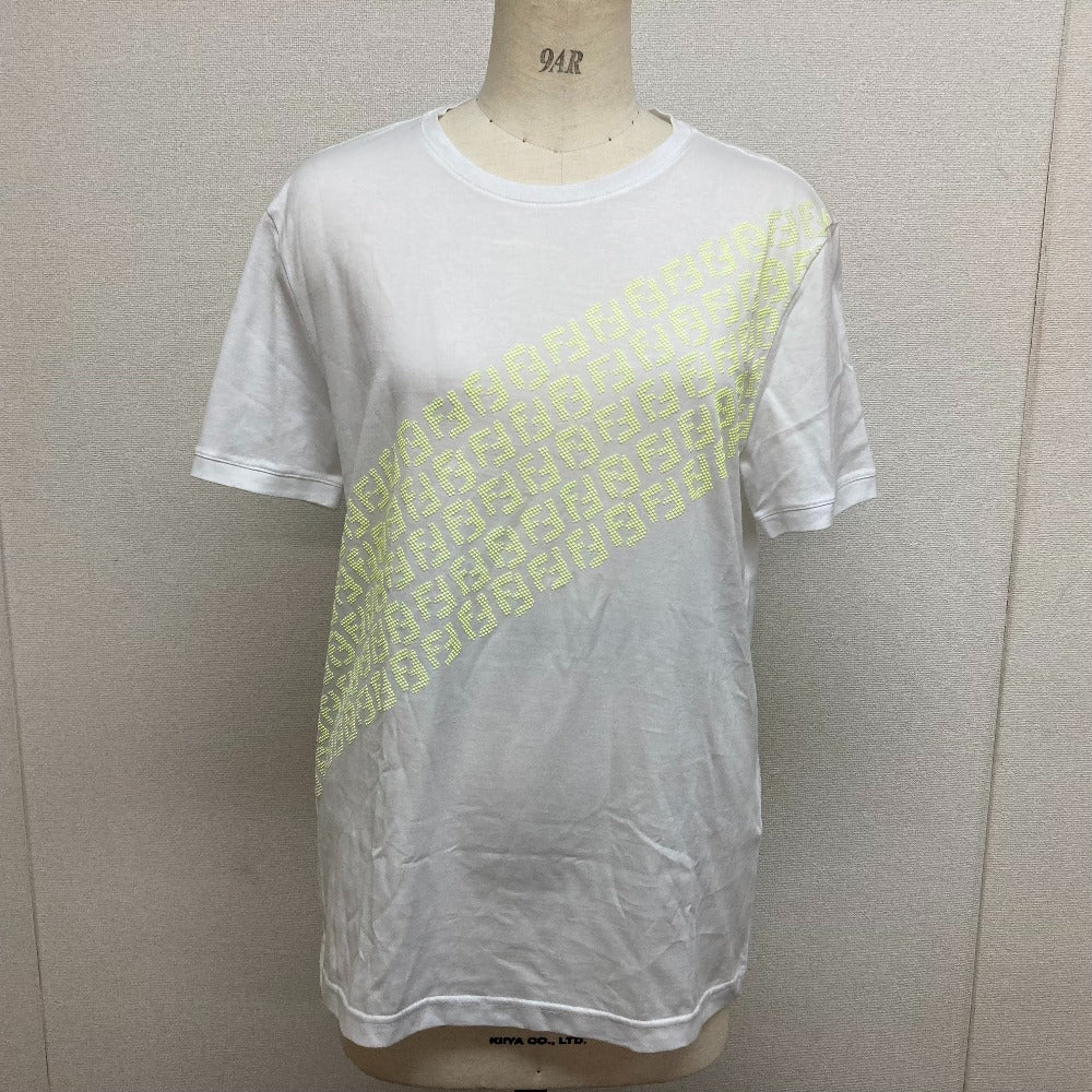 FENDI FY0894 FFロゴ トップス 半袖Ｔシャツ コットン メンズ - brandshop-reference