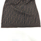 FENDI Zucca wool skirt, women's, brown