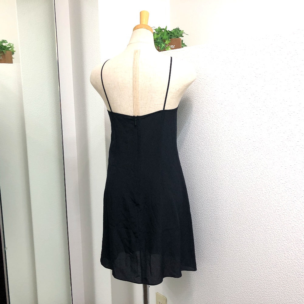 FENDI FD9361 レース アパレル ワンピース スカート ワンピース シルク レディース ブラック
