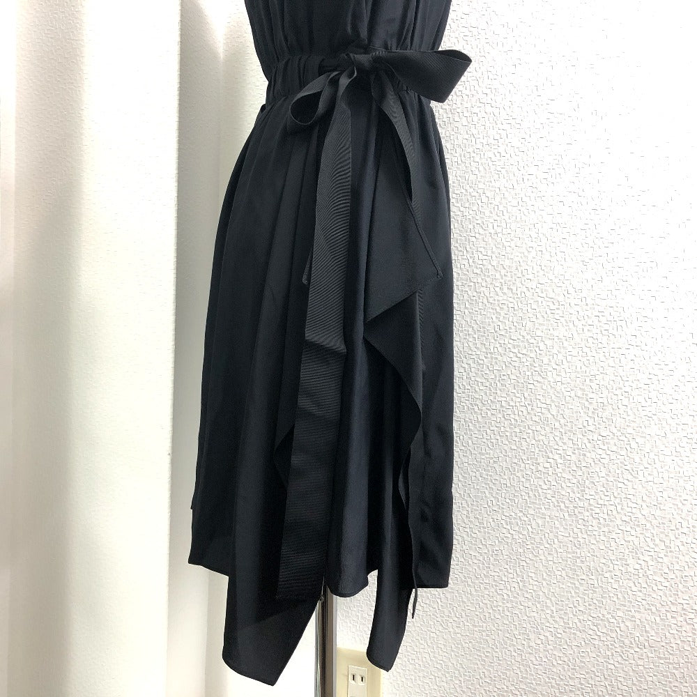FENDI FD9361 レース アパレル ワンピース スカート ワンピース シルク レディース ブラック