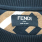 FENDI FY0944 ズッカ柄 スウェット トレーナー コットン メンズ