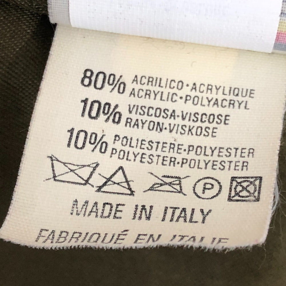 FENDI ズッカ ペカン アパレル アウター エコファー ファーコート ミドル丈 ロングコート アクリル レディース ブラウン