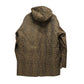 FENDI Leopard Reversible Hood Apparel Jacket Polyester Women's Brown