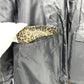 FENDI Leopard Reversible Hood Apparel Jacket Polyester Women's Brown