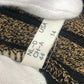 FENDI ペカン柄 ヴィンテージ アパレル トップス ニット FFロゴ セーター ビスコース レディース ブラウン