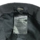 FENDI FXQ768 Logo Baseball Cap, Nylon, Unisex, Black