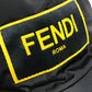 FENDI FXQ768 Logo Baseball Cap, Nylon, Unisex, Black