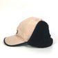 FENDI FXQ679 Logo Flight Cap with Boa Lining, Polyester, Women's, Pink