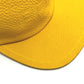 FENDI FXQ768 Logo Cap Leather Men's Yellow