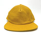 FENDI FXQ768 Logo Cap Leather Men's Yellow