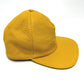 FENDI FXQ768 Logo Cap Leather Men's Yellow