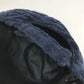FENDI FXQ768 Zucca Pile Baseball Cap, Cotton, Navy, Women's