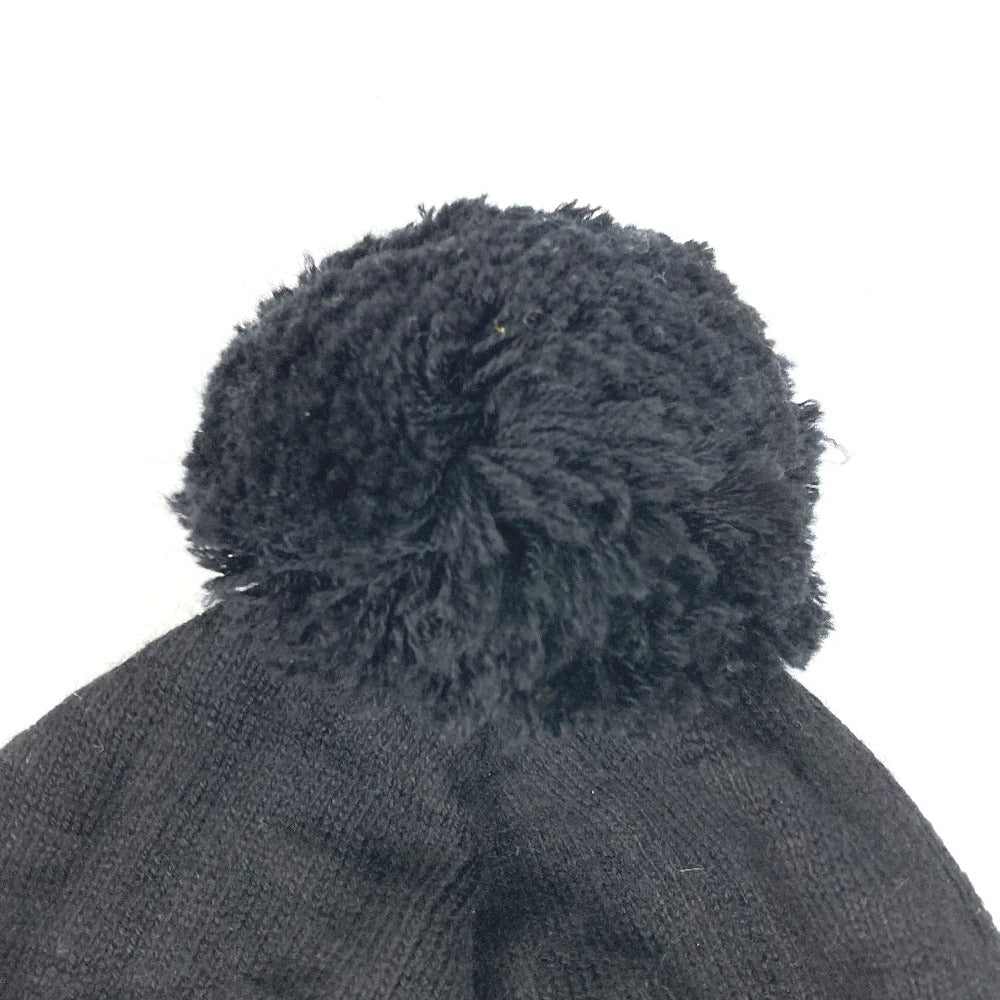 FENDI ロゴ ポンポン ビーニー 帽子 ニット帽 ニットキャップ ニット帽 ウール レディース - brandshop-reference