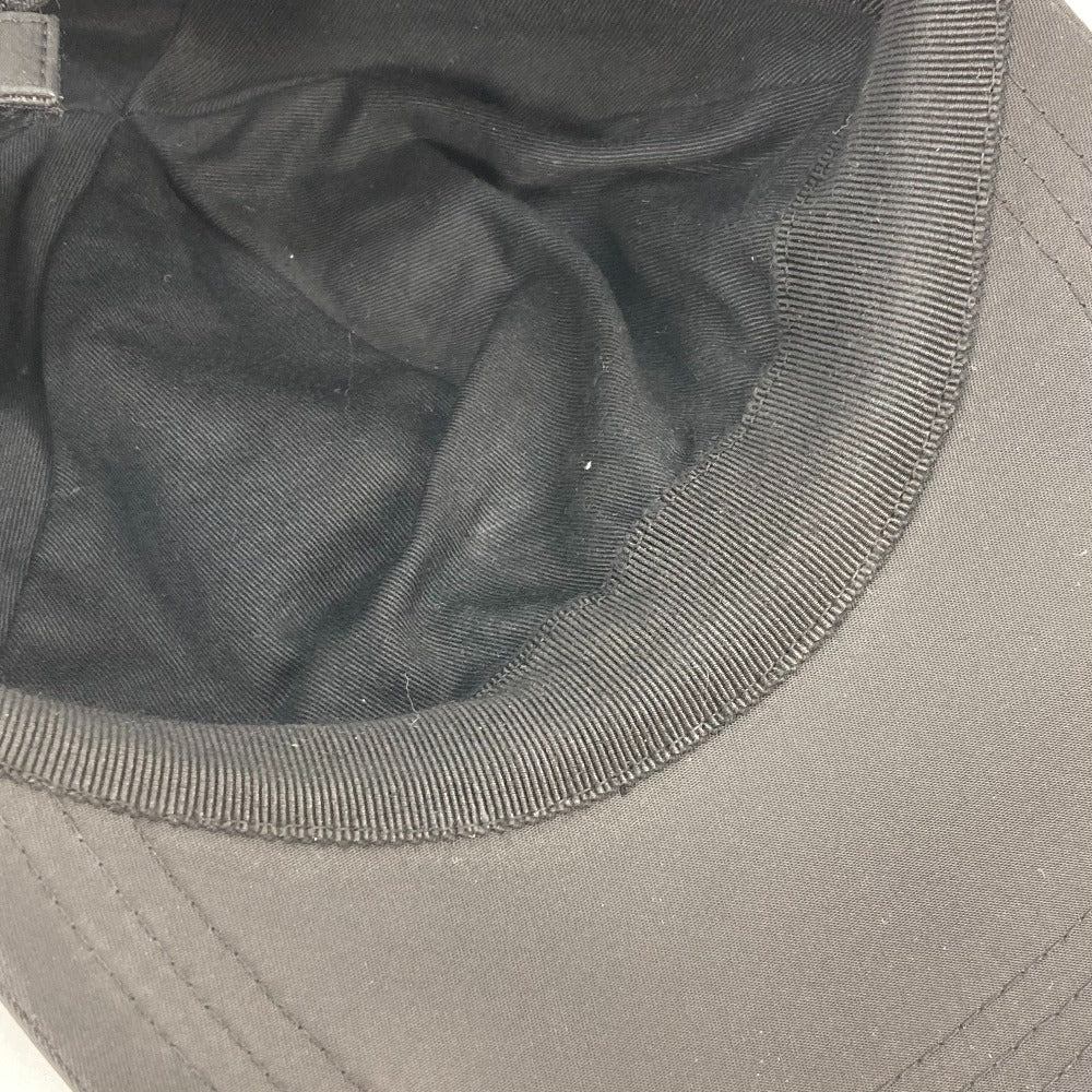 FENDI FXQ788 Logo Hat/Cap/Baseball Cap/Nylon/Men's Black