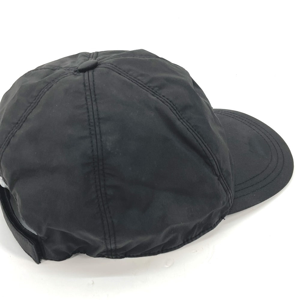 FENDI FXQ788 Logo Hat/Cap/Baseball Cap/Nylon/Men's Black