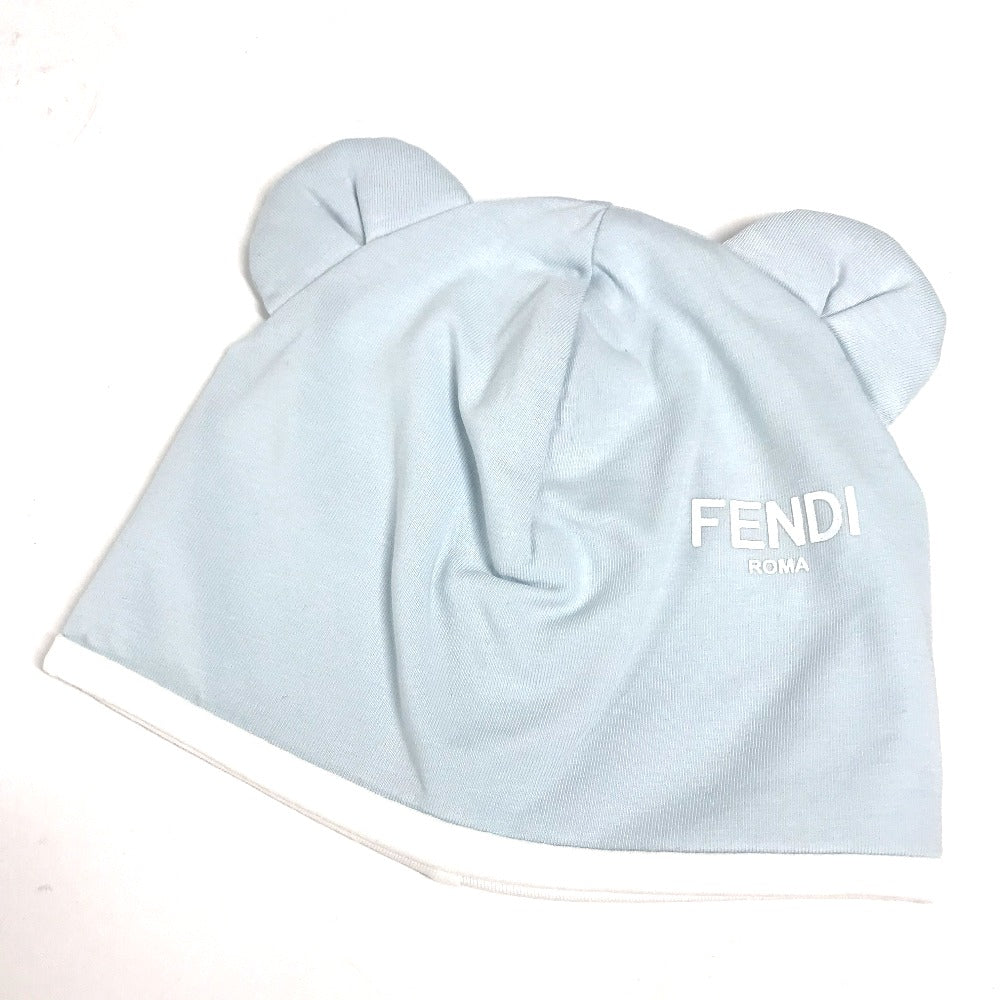 FENDI BUK114 ベビー BABY 赤ちゃん 帽子 ズッカ ベア ロンパース＆ニット帽セット テディベア セット 服 トップス ニット帽 コットン キッズ