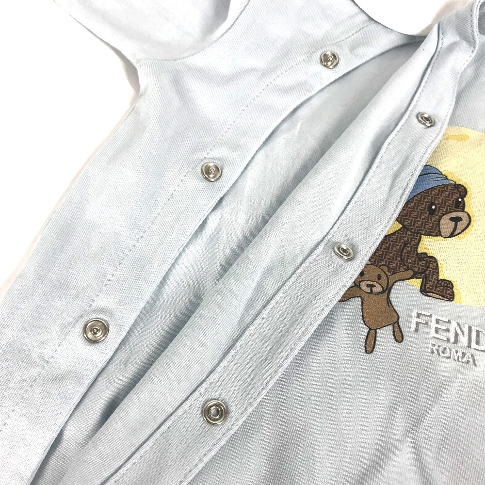 FENDI BUK114 ベビー BABY 赤ちゃん 帽子 ズッカ ベア ロンパース＆ニット帽セット テディベア セット 服 トップス ニット帽 コットン キッズ