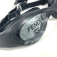 FENDI FOL525 Arenaコラボ 水泳 スポーツ スイミング スイムゴーグル＆キャップ セット 帽子 ズッカ ロゴ 雑貨 プラスチック ユニセックス ブラック