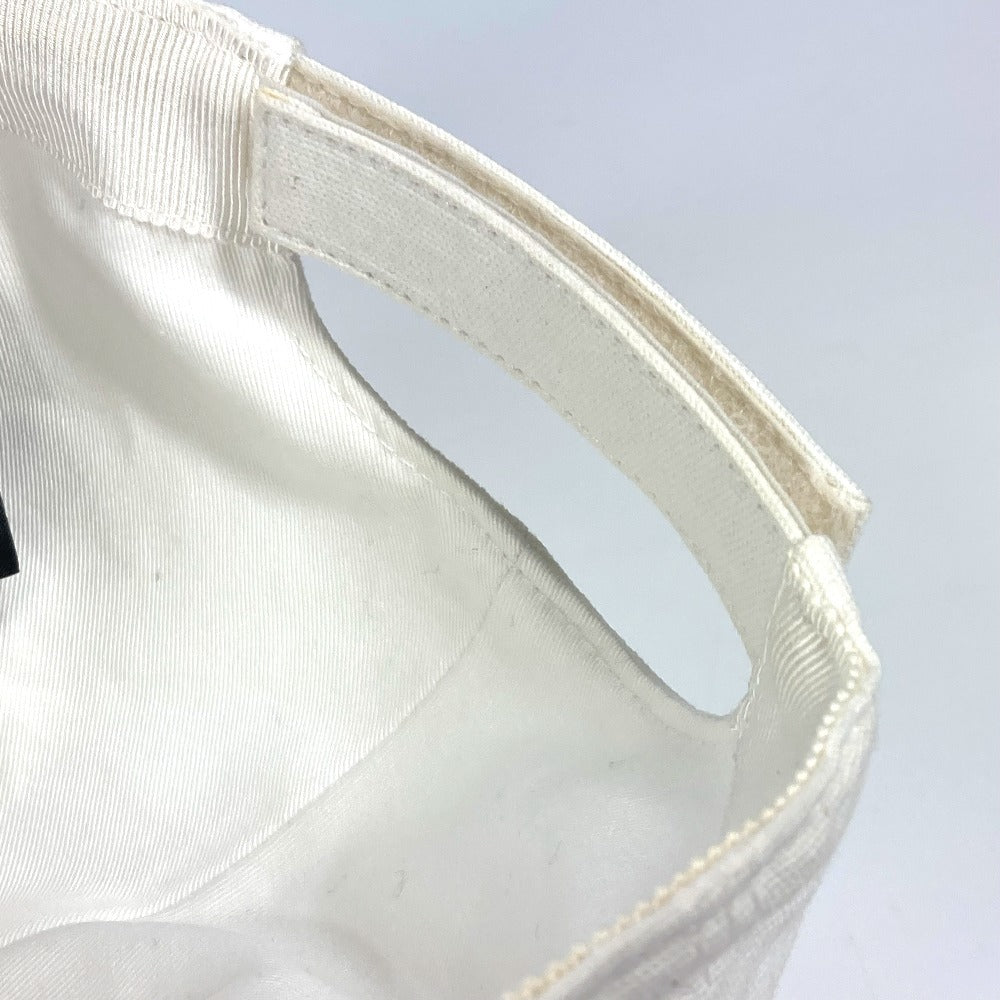 FENDI FXQ768 ヴェルサーチ コラボ versace フェンダーチェ fendace 帽子 キャップ帽 ベースボール キャップ コットン ユニセックス ホワイト - brandshop-reference