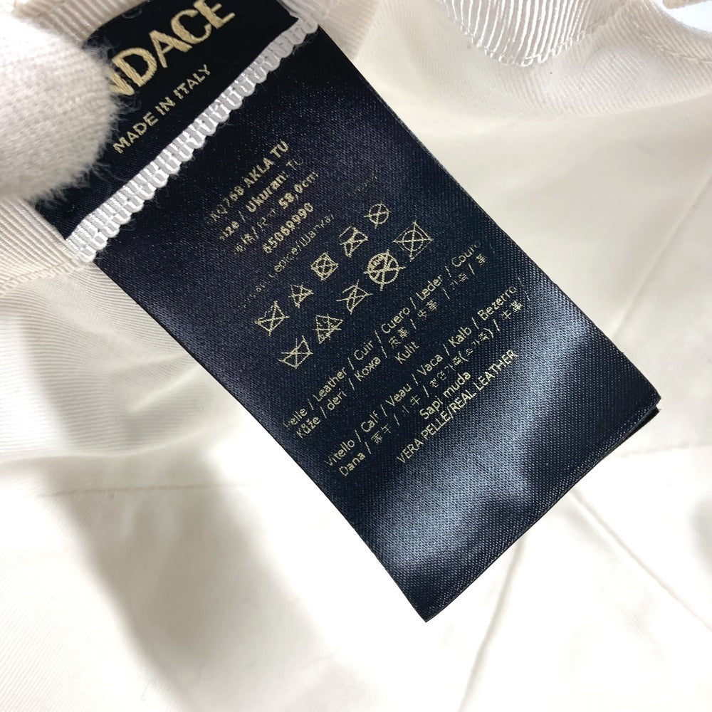 FENDI FXQ768 ヴェルサーチ コラボ versace フェンダーチェ fendace 帽子 キャップ帽 ベースボール キャップ コットン ユニセックス ホワイト - brandshop-reference