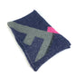 FENDI F ロゴ ニット マフラー ウール レディース ネイビー系 - brandshop-reference