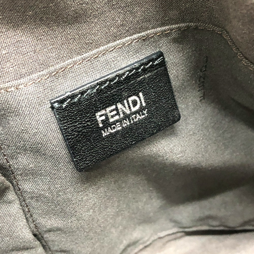 FENDI 8BR623 ズッカ アンジップド ハンドバッグ 肩掛けバッグ トートバッグ ボストンバッグ レザー レディース - brandshop-reference