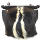 FENDI 8BT161 Peekaboo Fur Bag, Shoulder Bag, Fur, Women's, Dark Brown