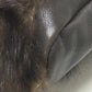 FENDI 8BT161 Peekaboo Fur Bag, Shoulder Bag, Fur, Women's, Dark Brown