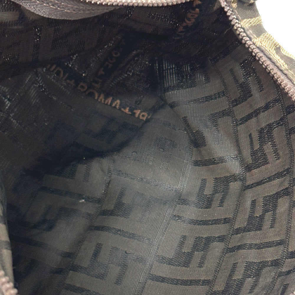 FENDI Zucca Pattern Multi Case All Over Pattern Accessory Case Pouch Canvas/Leather Women's Brown