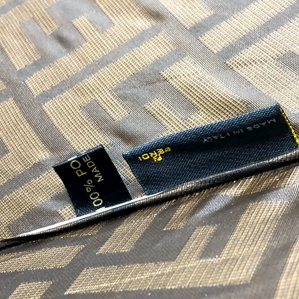 FENDI ズッカ柄  アンブレラ ケース付き 折りたたみ傘 傘 キャンバス レディース ブラウン - brandshop-reference