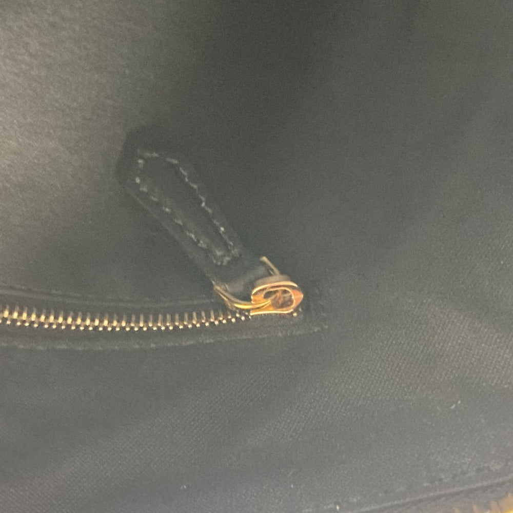 FENDI 7VA470 マルチカラーロゴ レインボー 斜め掛け カバン ショルダーバッグ PVC レディース ブラウン