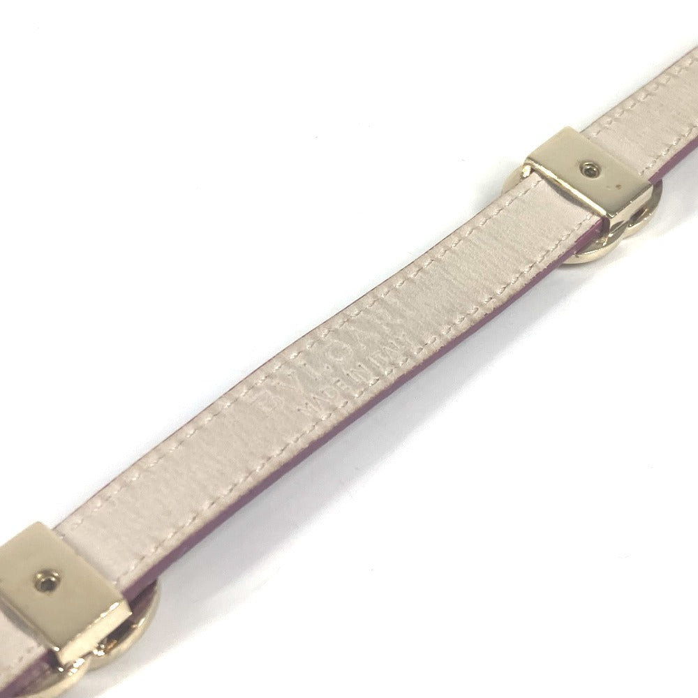 BVLGARI ダブルコイルド ブルガリブルガリ ロゴ アクセサリー バングル 2重ブレスレット ブレスレット レザー レディース パープル - brandshop-reference