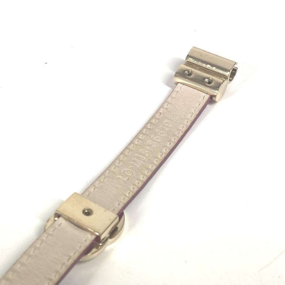 BVLGARI ダブルコイルド ブルガリブルガリ ロゴ アクセサリー バングル 2重ブレスレット ブレスレット レザー レディース パープル - brandshop-reference