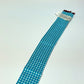 FENDI Wrappy Logo Bandeau Hair Accessory, Silk Scarf, Women's, Blue