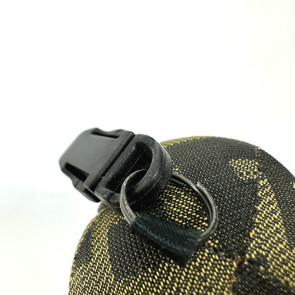 FENDI A BATHING APE アベイシングエイプ コラボ ズッカ マイロ ストラップ バッグチャーム キーホルダー チャーム キャンバス ユニセックス ブラウン - brandshop-reference