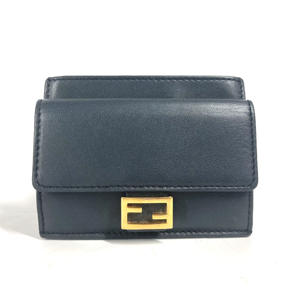 FENDI 8M0423 名刺入れ バゲット カードケース コインケース 財布 パスケース カードケース レザー レディース