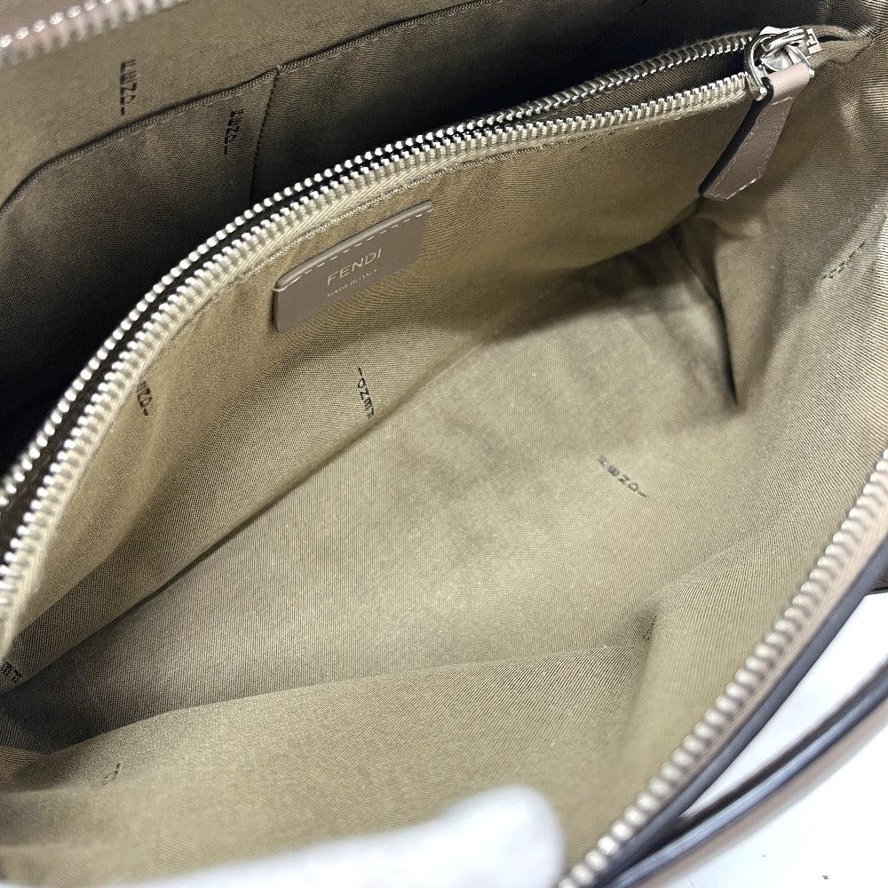 FENDI 8BL146 バイザウェイ カバン 2WAY ショルダーバッグ ハンドバッグ レザー レディース グレージュ ベージュ