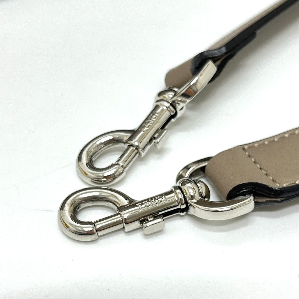 FENDI 8BL146 バイザウェイ カバン 2WAY ショルダーバッグ ハンドバッグ レザー レディース グレージュ ベージュ