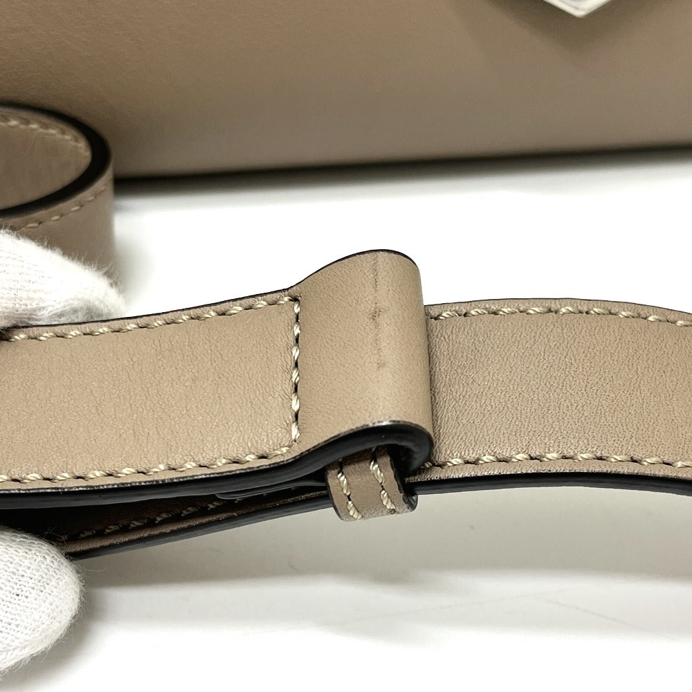 FENDI 8BL146 バイザウェイ カバン 2WAY ショルダーバッグ ハンドバッグ レザー レディース グレージュ ベージュ