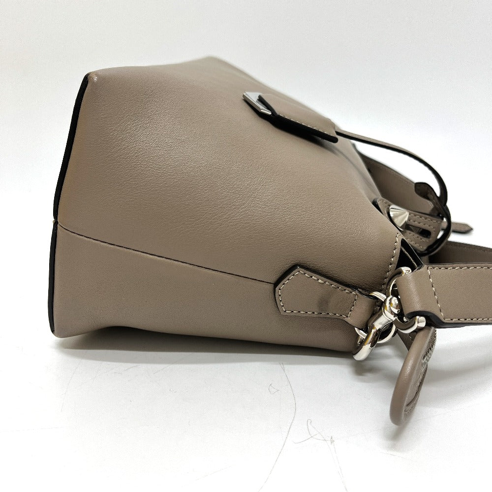 FENDI 8BL146 バイザウェイ カバン 2WAY ショルダーバッグ ハンドバッグ レザー レディース グレージュ ベージュ
