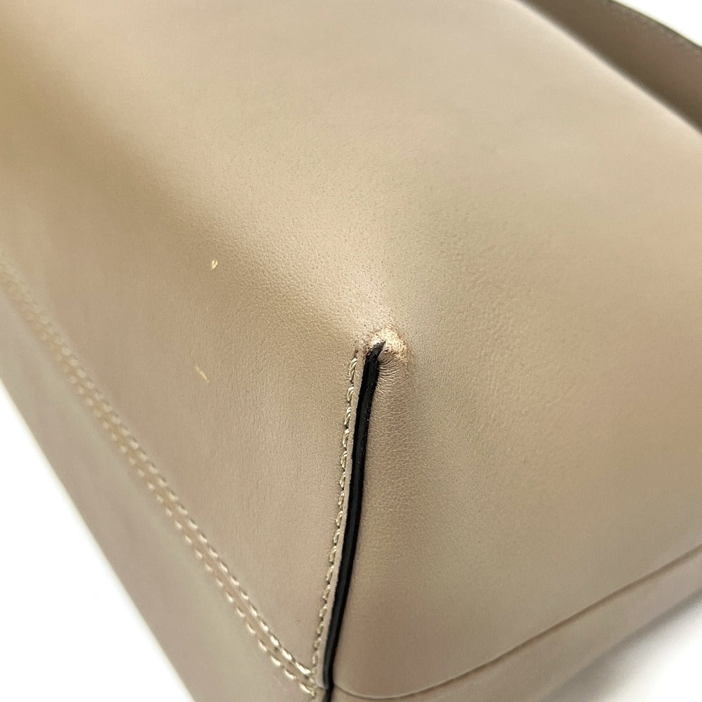FENDI 8BL146 バイザウェイ カバン 2WAY ショルダーバッグ ハンドバッグ レザー レディース グレージュ ベージュ