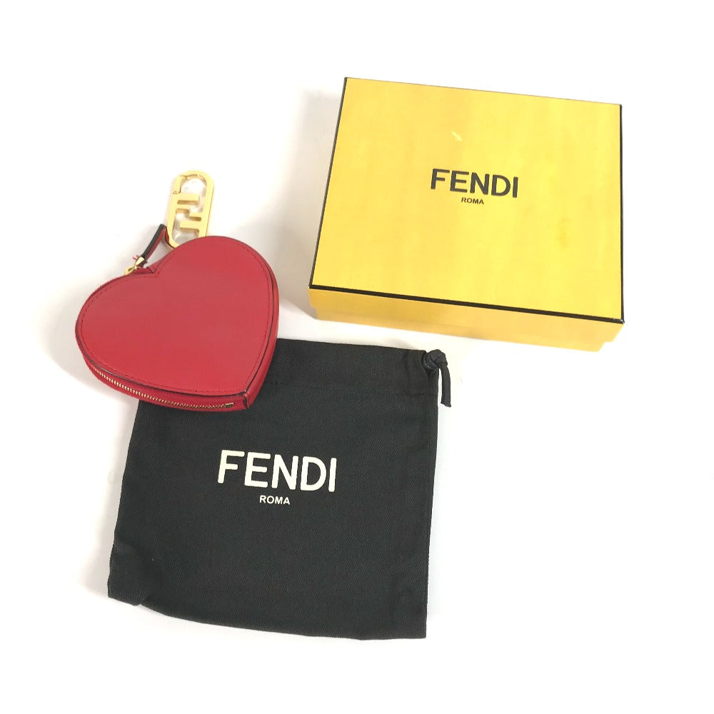 FENDI 8M0467 ハート 財布 小銭入れ コインケース レザー レディース