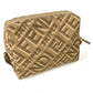 FENDI 8N0179 SKIMS Collaboration Logo Makeup Pouch, Nylon, Women's, Beige