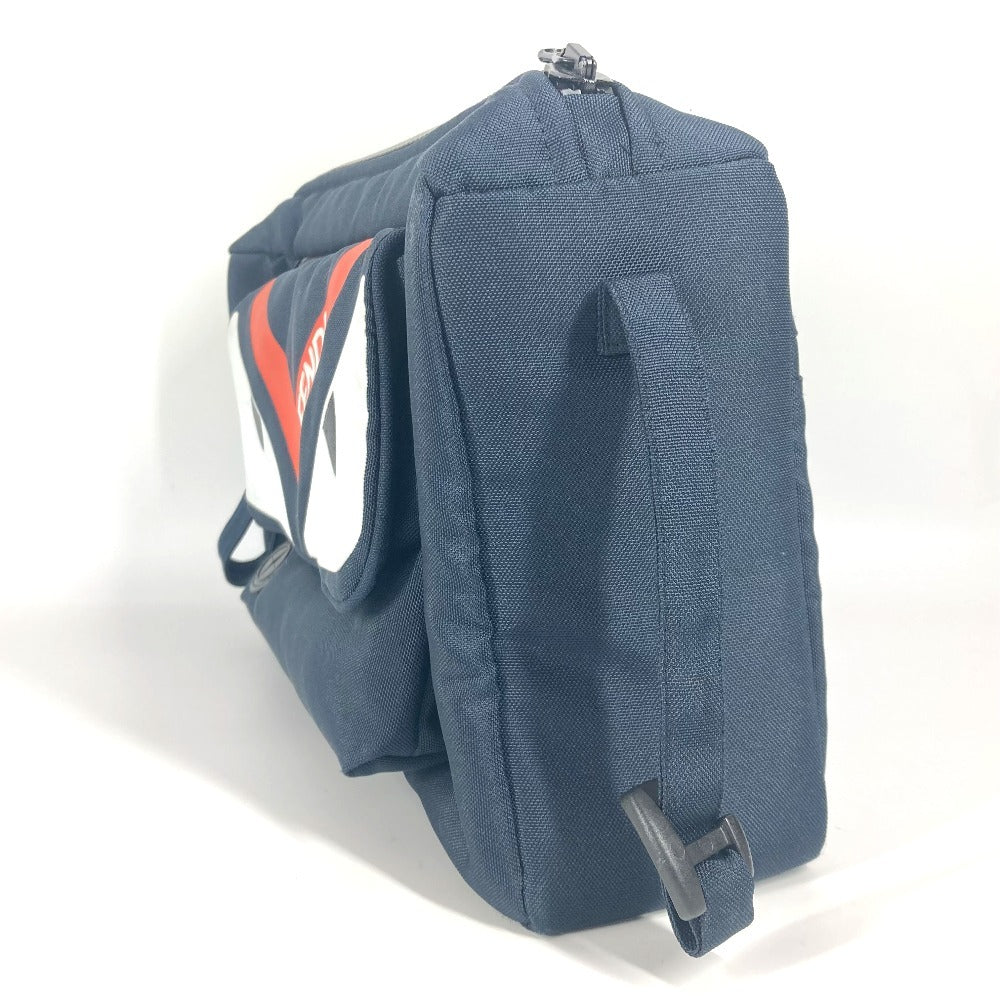 FENDI モンスターバグス ベビーカー用 カバン ポーチ ナイロン キッズ ネイビー - brandshop-reference
