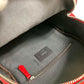 FENDI 8BZ038 Valentine's Day Limited Edition Studded Mini Backpack, Leather, Women's, Red